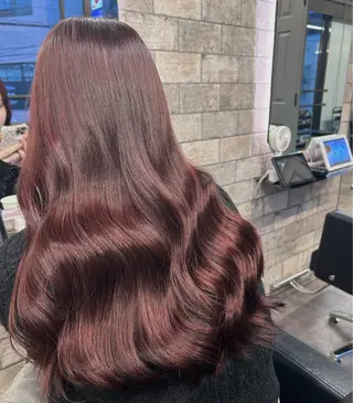 カラー 🫧カラー＆エクステ 専門🤍松下🫧のヘアスタイル