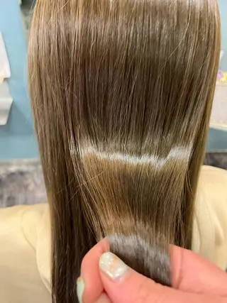 ロング カラー ウスイマイコ カット/ケアカラーのヘアスタイル