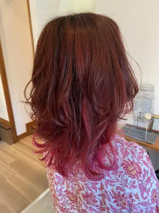 ロング chill out 南塚口本店のヘアスタイル