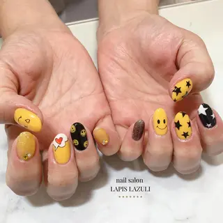 ネイル nail salon ラピスラズリのネイルデザイン