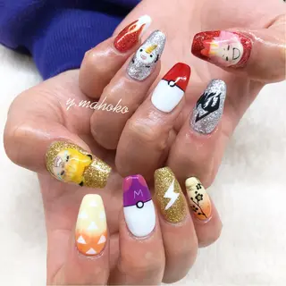 ネイル She nail studio 原宿所属・パラジェル有/ スカルプ/mahoのネイルデザイン