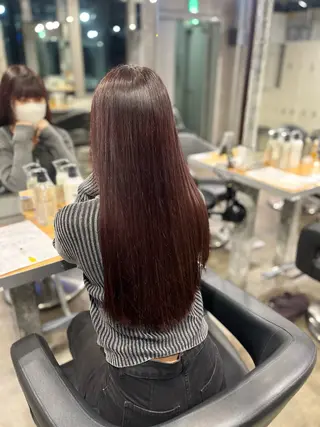 カラー 🥀艶髪/垢抜け/ 暖色ヘア Yuu🥀のヘアスタイル