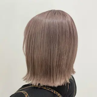 ミディアム カラー 🎀透明感カラー🎀 mikaのヘアスタイル