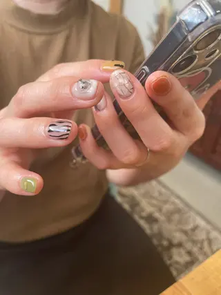 ネイル 久田 悠佳のネイルデザイン