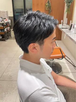 ショート メンズ Merry  Land日吉所属・暖色/ベージュ/ メンズ/鈴木彩のヘアスタイル