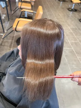 ロング 谷口 莉々葵のヘアスタイル