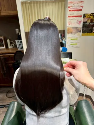 ロング Alma所属・髪質改善ストレート/ 廣瀬のヘアスタイル