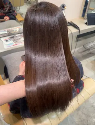 ロング タケヤマ ミサトのヘアスタイル