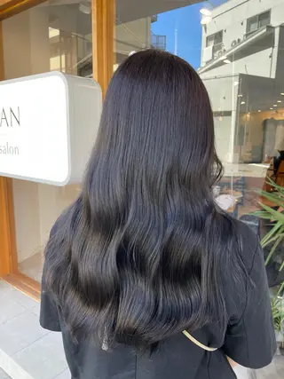 ロング カラー SHIAN橋本店 おぐちまほのヘアスタイル