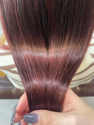 セミロング 原 麻耶のヘアスタイル