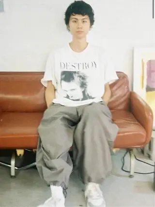 ショート メンズ MIKU 倉敷／デザインカットのヘアスタイル