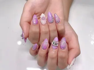 ロング ネイル Kaka Nailsのネイルデザイン