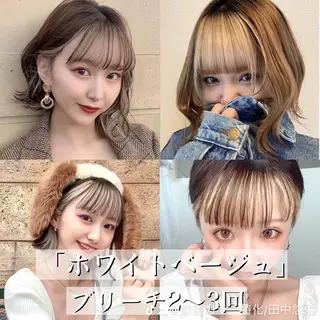 ショート カラー 韓国ヘア/艶カラー /田中悠佑のヘアスタイル