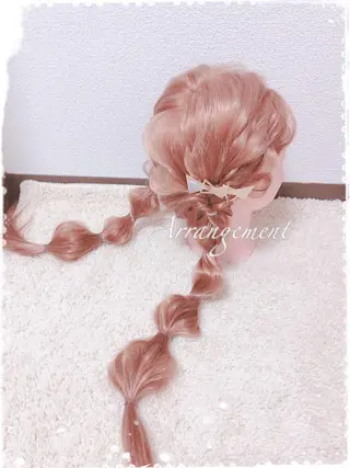 ロング ヘアアレンジ KAEDE🎀 ジャニオタ美容師のヘアスタイル