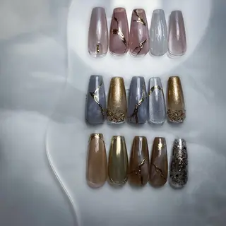 ネイル &.nail/ ニュアンス/持込み可のネイルデザイン