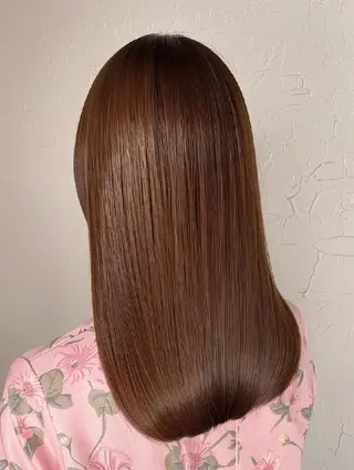 カラー 束感まつぱ🥑🤍 NATUKI🤍のマツエク・マツパデザイン