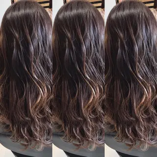 ロング カラー 大久保 隆蔵のヘアスタイル