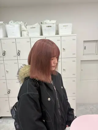 カラー 透明感ベージュ🤎 ナチュラルレイヤーのヘアスタイル