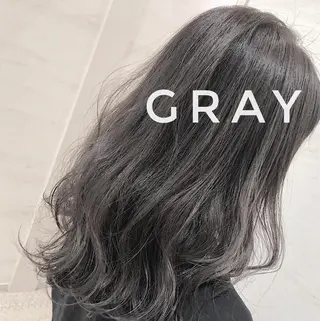 ロング カラー YU-KA ✂︎ROSSOのヘアスタイル