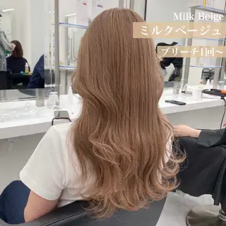 セミロング カラー ヘアアレンジ 🤍CANDY横浜 【公式】🤍のヘアスタイル