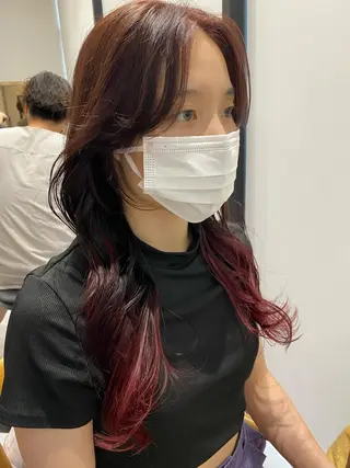 ロング カラー Dxxxx III所属・女性目線の大人 メンズ*Ayakaのヘアスタイル