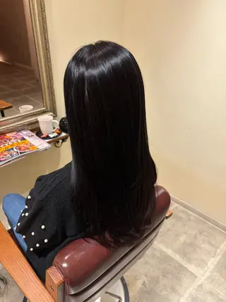 ロング 西村 さくらのヘアスタイル