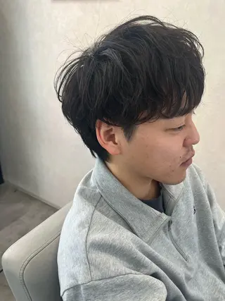 パーマ メンズ 水島 悠香子のヘアスタイル