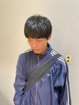 メンズ 金山/メンズパーマ 西村侑真のヘアスタイル