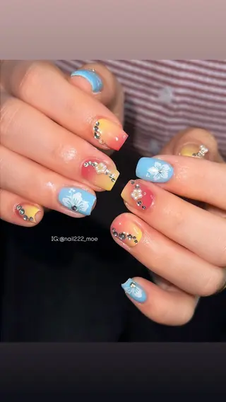 ネイル ⟡.*222⋰˚☆ MöEのネイルデザイン