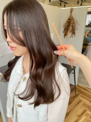 カラー 金城 二千夏のヘアスタイル