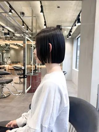 ショート 360°キレイな ショートカットのヘアスタイル