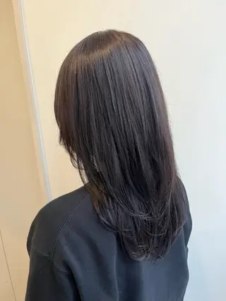 セミロング カラー 暖色カラー/似合わせ カット/名古屋/辻のヘアスタイル