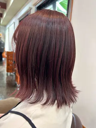 カラー 坂本 瑞季 🤍 髪質改善のヘアスタイル