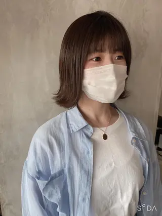 ショート カラー ヘアアレンジ stylist/蛯谷 珠里のヘアスタイル