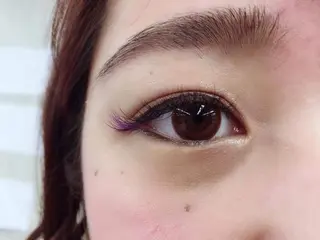 ミディアム カラー パーマ ヘアアレンジ メンズ キッズ ネイル マツエク・マツパ 透明感カラー💖 Stylist佐藤澪のマツエク・マツパデザイン