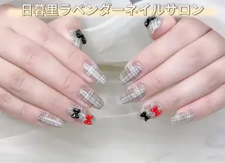 ネイル ラベンダー💖日暮里 ルル💖ネイルのネイルデザイン