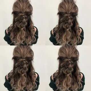 セミロング ヘアアレンジ 🌷MAYU 🌷のヘアスタイル