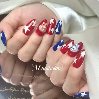 ネイル M🌷nail 長さだし専門店のネイルデザイン