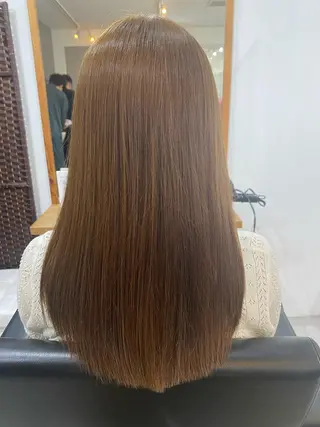 セミロング カラー 銀座⚜️【脱白髪染め 美髪矯正】トグチのヘアスタイル