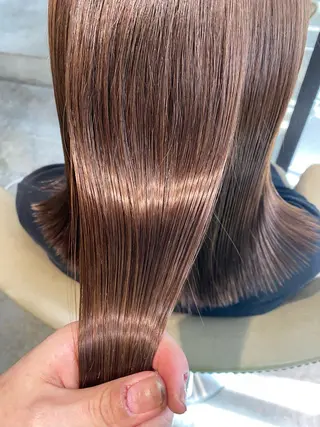 セミロング 植田 彩加のヘアスタイル