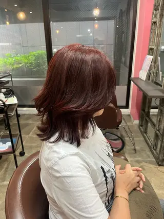 セミロング 葛西店📍 ジュリのヘアスタイル