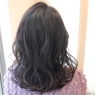 ミディアム カラー TOWA 野村　コウダイのヘアスタイル