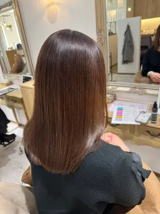 セミロング aqush所属・仲井 康己のヘアスタイル