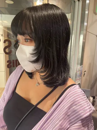 ミディアム メンズ/艶髪/カラー サクラ🌸のヘアスタイル