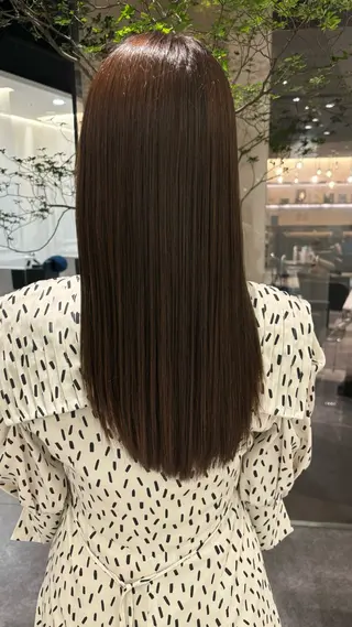 ロング カラー3000円🦋 鈴木思音のヘアスタイル