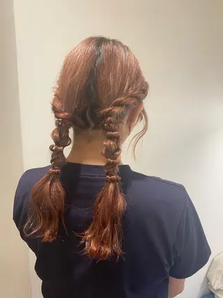 ヘアアレンジ C-LOOP UNITED ATELIER所属・似合わせカット /ニュアンスパーマのヘアスタイル