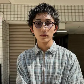 ショート メンズ モモセ ユメトのヘアスタイル