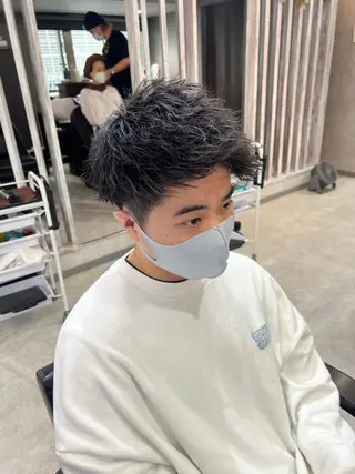 パーマ メンズ パーマ特化美容師 佐藤壮流のヘアスタイル
