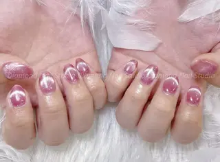 ロング diamond ♥のネイルデザイン