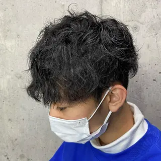 パーマ メンズ メンズブリーチカラー /パーマ ごーた立川のヘアスタイル